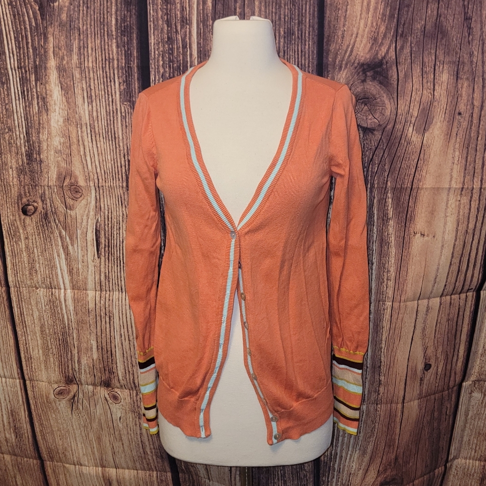 Modcloth Cardigan Size S Coral
